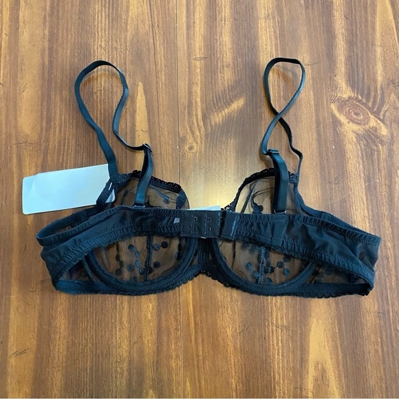 SIMONE PERELE Polka Dot Bra Size 36 B NWT - Picture 3 of 5